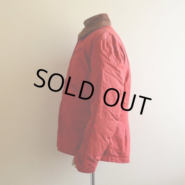 画像4: 1940s-50s ALASKA SLEEPING BAG 襟ボアダウンジャケット　 表記M  (4)