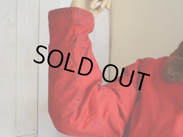 画像13: 1940s-50s ALASKA SLEEPING BAG 襟ボアダウンジャケット　 表記M  (13)