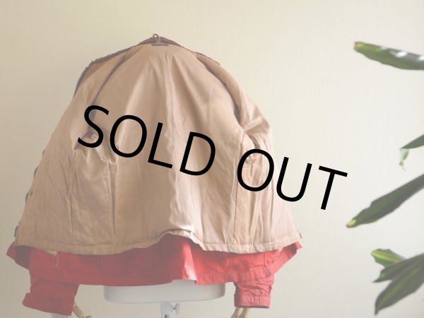 画像19: 1940s-50s ALASKA SLEEPING BAG 襟ボアダウンジャケット　 表記M  (19)