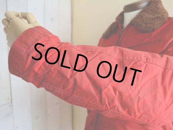 画像11: 1940s-50s ALASKA SLEEPING BAG 襟ボアダウンジャケット　 表記M  (11)