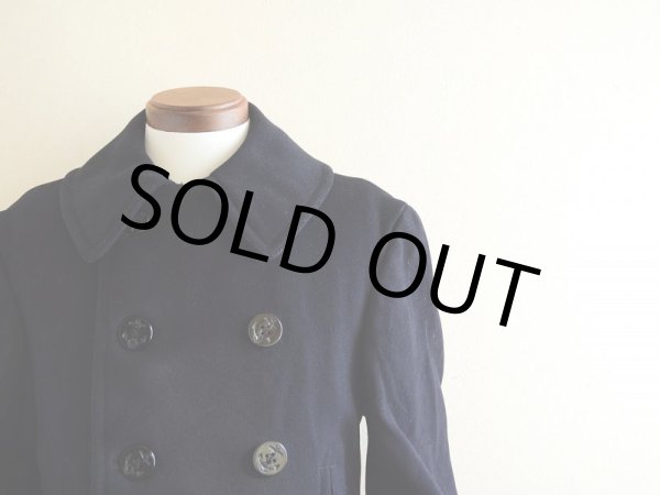 画像5: 1940s US.NAVY 10ボタンPコート　 実寸38-40  (5)