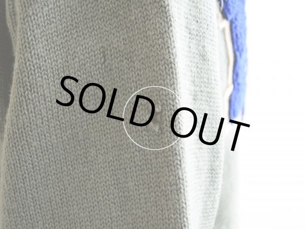 画像14: 〜1960s レタードカーディガン　 実寸M  (14)