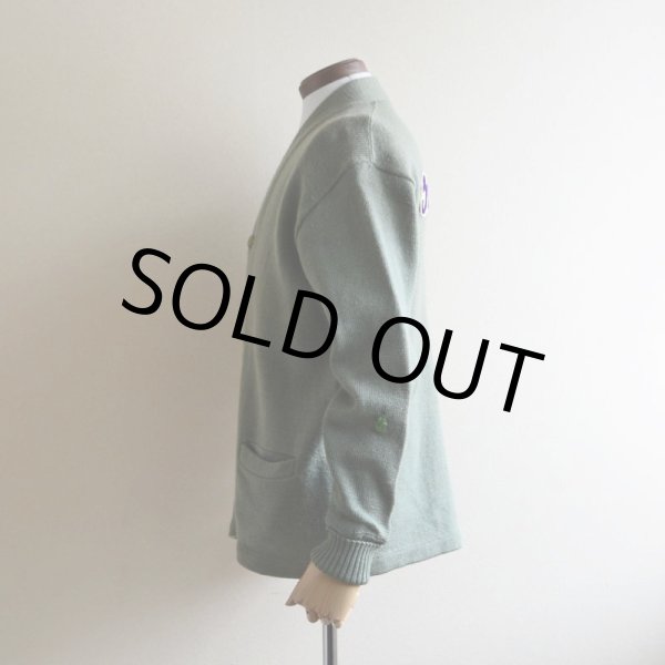 画像4: 〜1960s レタードカーディガン　 実寸M  (4)