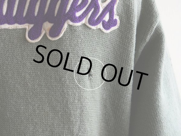 画像17: 〜1960s レタードカーディガン　 実寸M  (17)