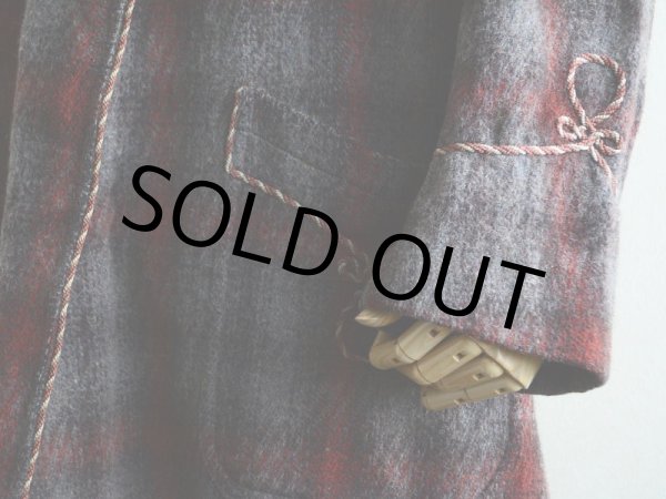 画像10: 1940s-50s スモーキングガウン  実寸ML  (10)