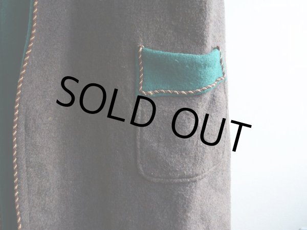 画像10: 1950s〜 スモーキングガウン　 実寸M  (10)