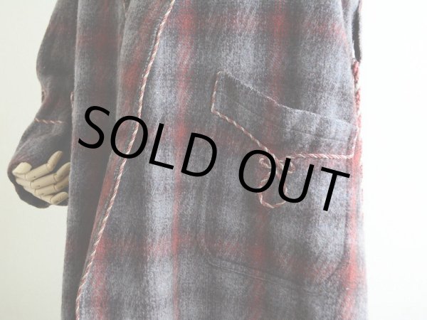 画像11: 1940s-50s スモーキングガウン  実寸ML  (11)