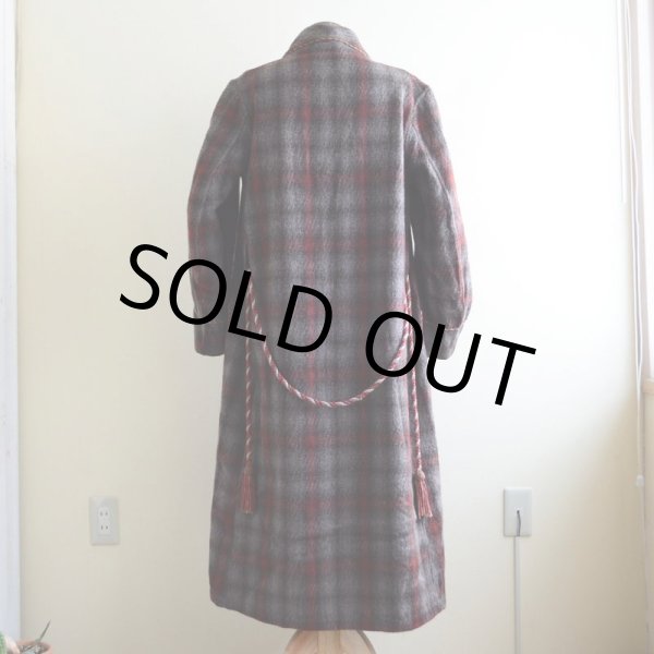 画像3: 1940s-50s スモーキングガウン  実寸ML  (3)