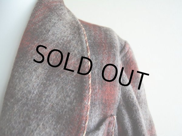 画像9: 1940s-50s スモーキングガウン  実寸ML  (9)