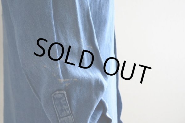 画像11: 1960s-70s Wrangler 27MWデニムウエスタンシャツ  表記15  (11)