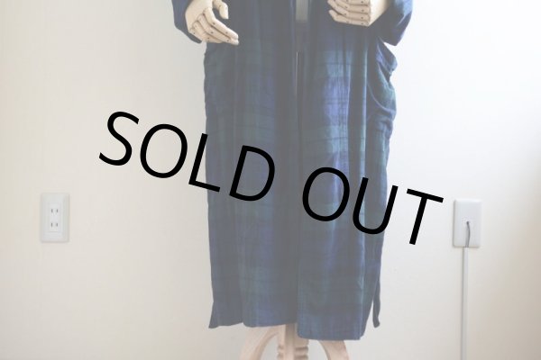 画像12: PoLo RalphLauren フランネルガウン  表記S/M  (12)