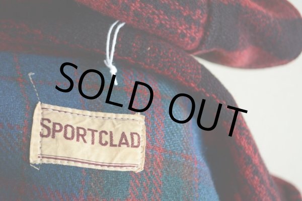 画像5: 1940s SPORTCLAD ウールハンティングジャケット　 実寸38-40  (5)