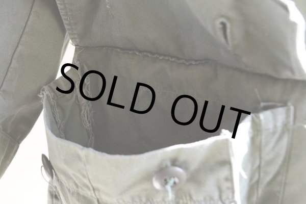 画像13: 1960s US.ARMY ジャングルファティーグジャケット/3rd Type  表記SMALL-REGULAR  (13)