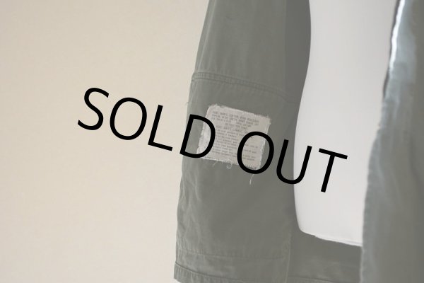 画像17: 1960s US.ARMY ジャングルファティーグジャケット/3rd Type  表記SMALL-REGULAR  (17)