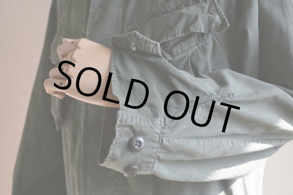 画像17: 1960s US.ARMY ジャングルファティーグジャケット/4th Type  表記MEDIUM-REGULAR  (17)