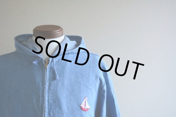 画像6: 1970s Wrangler WRAPID TRANSIT デニムパーカー  表記L  (6)