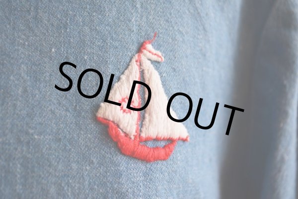 画像8: 1970s Wrangler WRAPID TRANSIT デニムパーカー  表記L  (8)