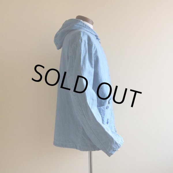 画像2: 1970s Wrangler WRAPID TRANSIT デニムパーカー  表記L  (2)