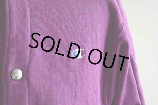 画像7: 1990s Champion R/W スナップカーディガン  表記M  (7)