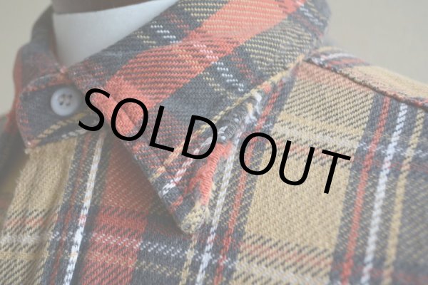 画像6: 1970s ヘビーネルシャツ　 実寸ML  (6)