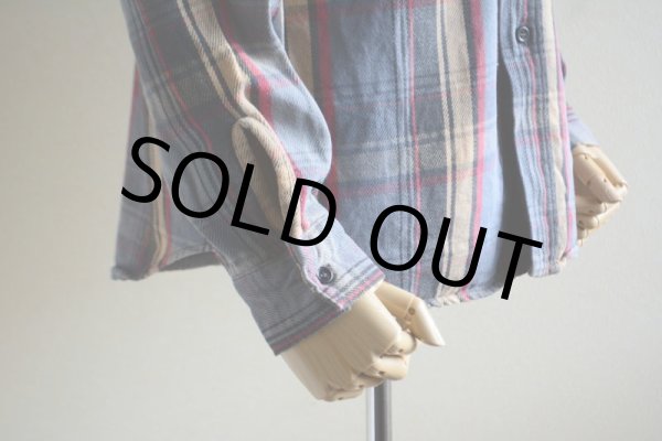 画像10: 1980s Field＆Stream ヘビーネルシャツ　 表記M  (10)