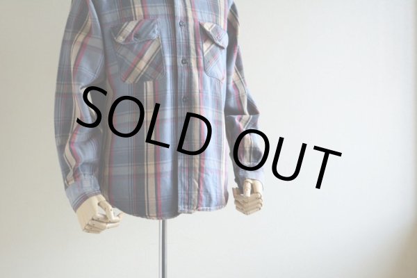 画像8: 1980s Field＆Stream ヘビーネルシャツ　 表記M  (8)