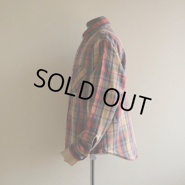 画像4: 1970s ヘビーネルシャツ　 実寸ML  (4)