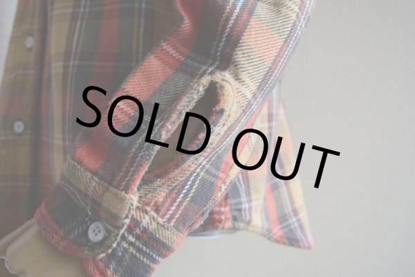 画像15: 1970s ヘビーネルシャツ　 実寸ML  (15)