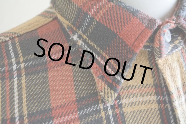 画像5: 1970s ヘビーネルシャツ　 実寸ML  (5)