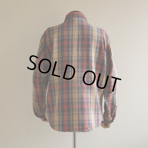 画像3: 1970s ヘビーネルシャツ　 実寸ML  (3)