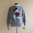 画像1: 1980s Mickey Mouse スウェット　 実寸M  (1)