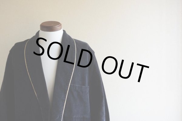 画像6: 1960s〜 Sears ブラックコーデュロイガウン  表記M  (6)