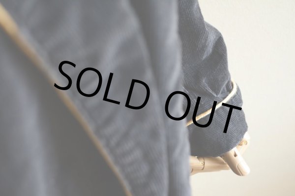 画像9: 1960s〜 Sears ブラックコーデュロイガウン  表記M  (9)