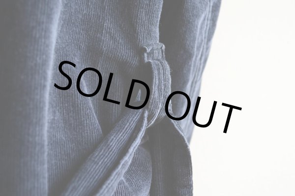 画像13: 1960s〜 Sears ブラックコーデュロイガウン  表記M  (13)