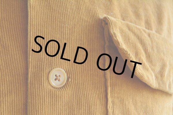 画像9: 1940s Marlboro コーデュロイシャツ　 表記S  (9)