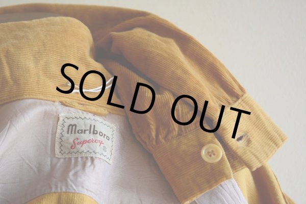 画像18: 1940s Marlboro コーデュロイシャツ　 表記S  (18)