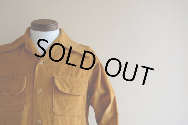 画像5: 1940s Marlboro コーデュロイシャツ　 表記S  (5)