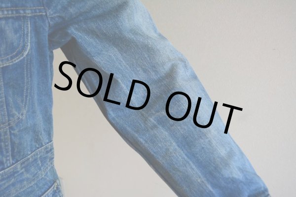 画像16: 1970s Lee デニムブッシュジャケット  表記M  (16)