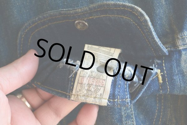 画像8: 1970s Lee デニムブッシュジャケット  表記M  (8)