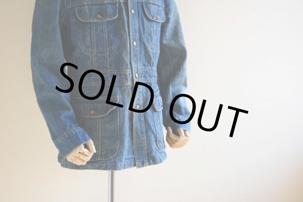 画像9: 1970s Lee デニムブッシュジャケット  表記M  (9)