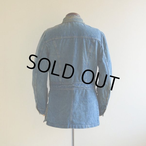 画像3: 1970s Lee デニムブッシュジャケット  表記M  (3)