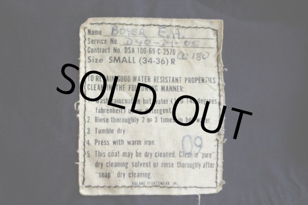 画像17: 1960s US.NAVY トレンチコート　 表記SMALL  (17)
