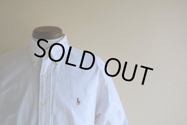 画像5: RalphLauren オックスフォードBDシャツ  表記L  (5)