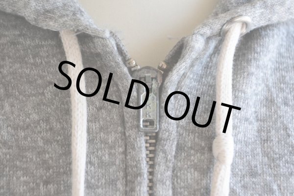 画像6: 〜1980s 杢ジップパーカー　 表記L  (6)