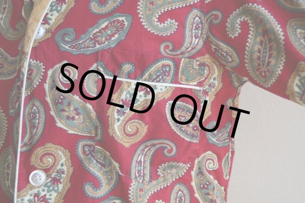 画像9: 1960s TOWNCRAFT パジャマシャツ  表記S  (9)