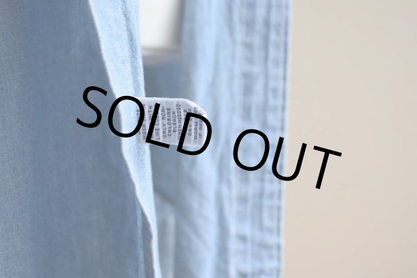 画像18: RalphLauren シャンブレークレリックシャツ  表記XL  (18)