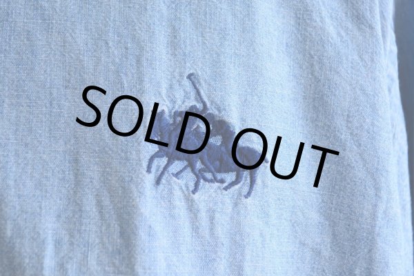 画像8: RalphLauren シャンブレークレリックシャツ  表記XL  (8)