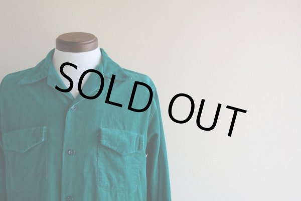 画像6: 1950s Mohawk Sportswear コーデュロイシャツ　 表記M  (6)