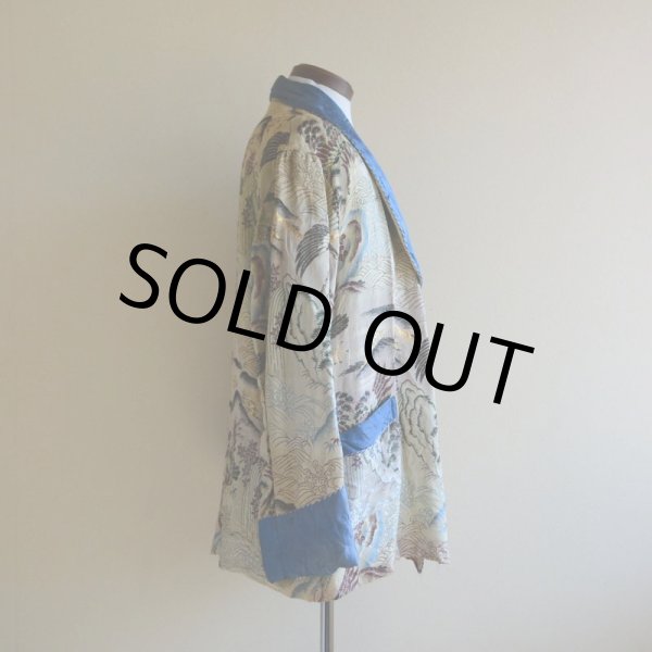 画像2: 1950s 西陣織スーベニアガウン　 表記L  (2)