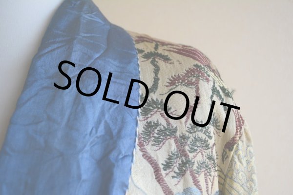 画像6: 1950s 西陣織スーベニアガウン　 表記L  (6)